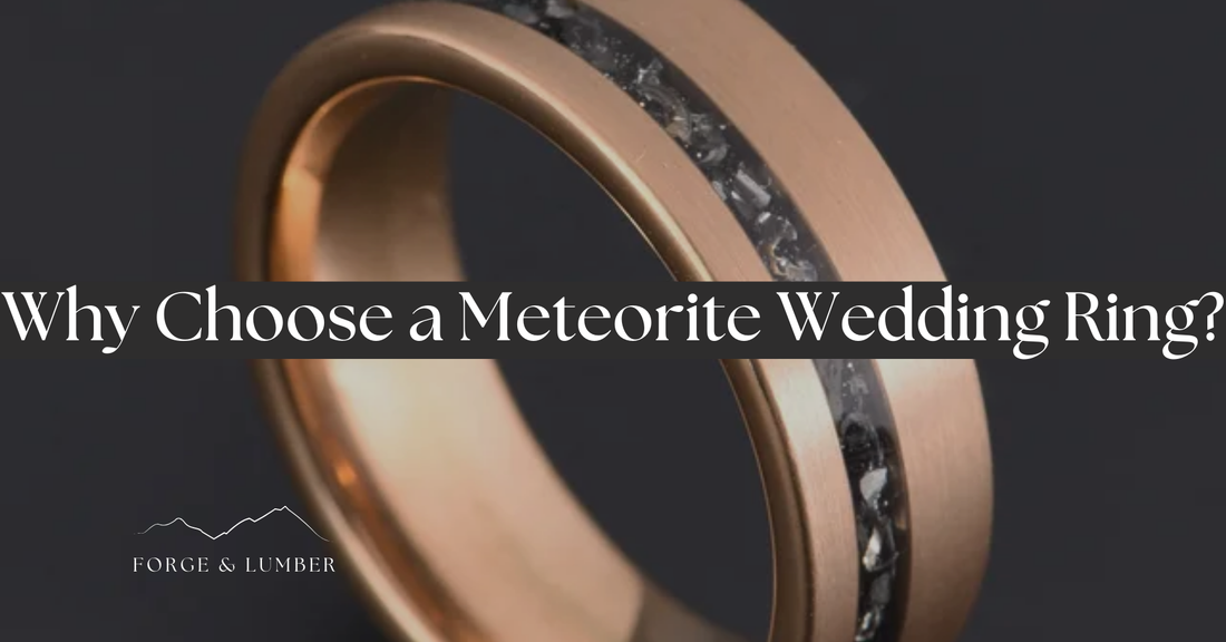 Why Meteorite Wedding Rings Are the Ultimate Symbol of Cosmic Love