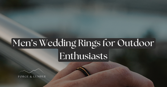 Rugged Elegance: 5 Men's Wedding Rings Perfect for Outdoor Enthusiasts