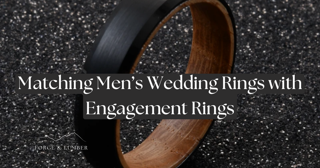 The Perfect Harmony: Matching Men's Wedding Rings with Engagement Rings