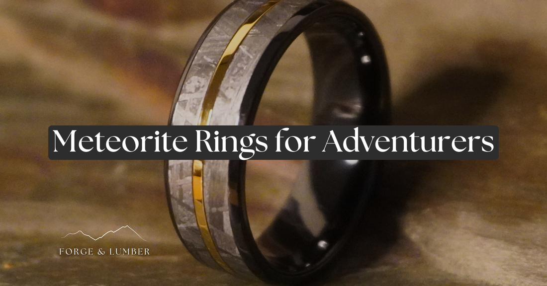 Celestial Love: How Meteorite Rings Are Revolutionising Wedding Bands for Adventurous Couples