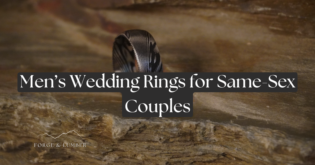 How to Choose the Perfect Men's Wedding Rings for Same-Sex Couples: A Guide to Unique and Meaningful Designs