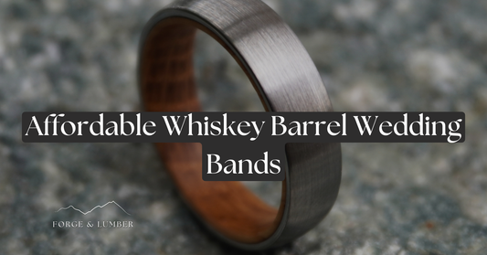 The Surprising Allure of Affordable Whisky Barrel Wedding Bands: A Toast to Unique Love