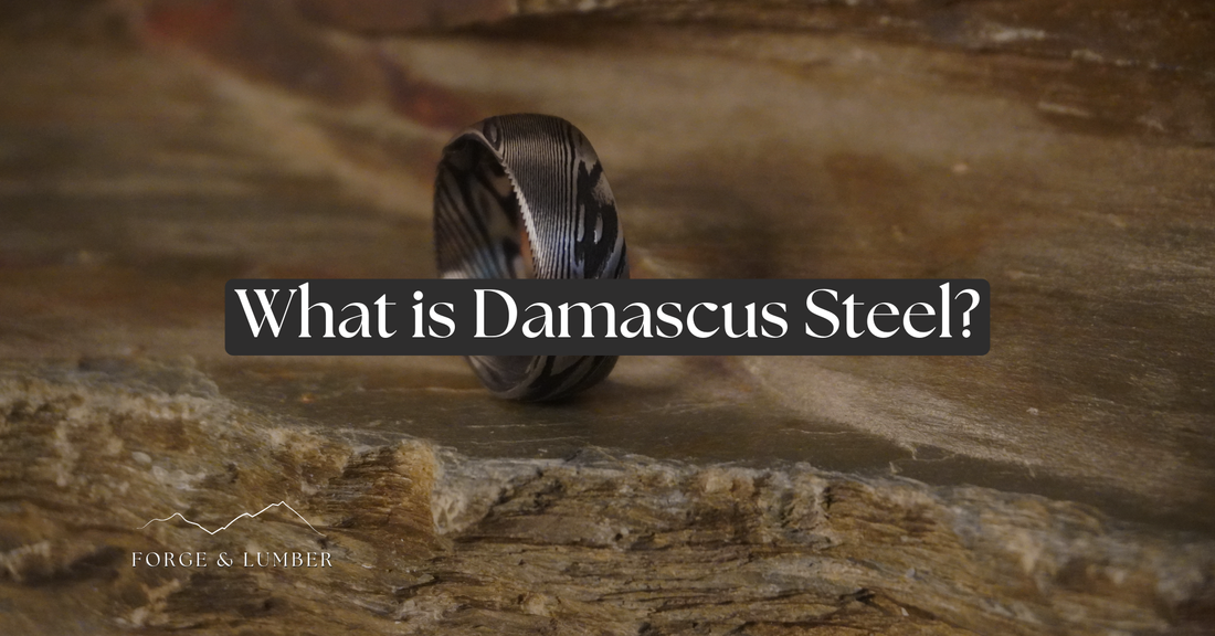 The Timeless Allure of Damascus Steel: Unveiling the Perfect Wedding Ring for Your Love Story