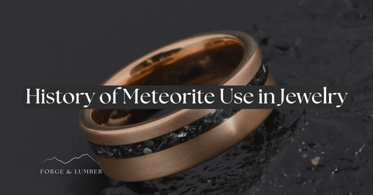 From Cosmic Dust to Eternal Love: How Meteorite Wedding Rings Are Redefining Romance