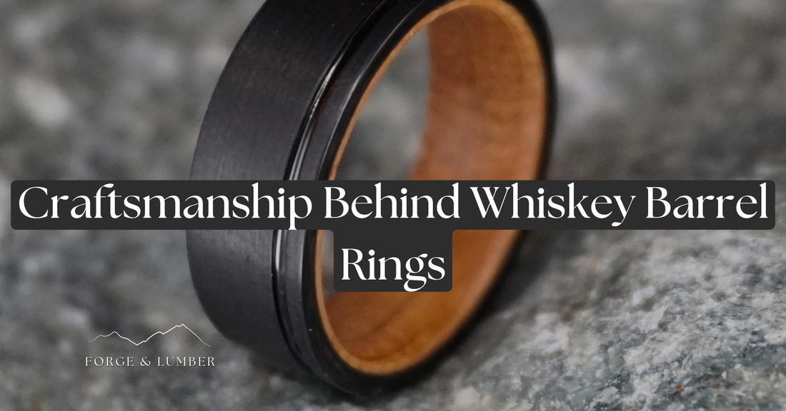 The Whisky Barrel Ring Revolution: How Forge & Lumber's Craftsmanship is Redefining Wedding Bands