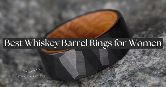 Whiskey Barrel Rings for Women: Uncorking the Perfect Symbol of Your Love Story