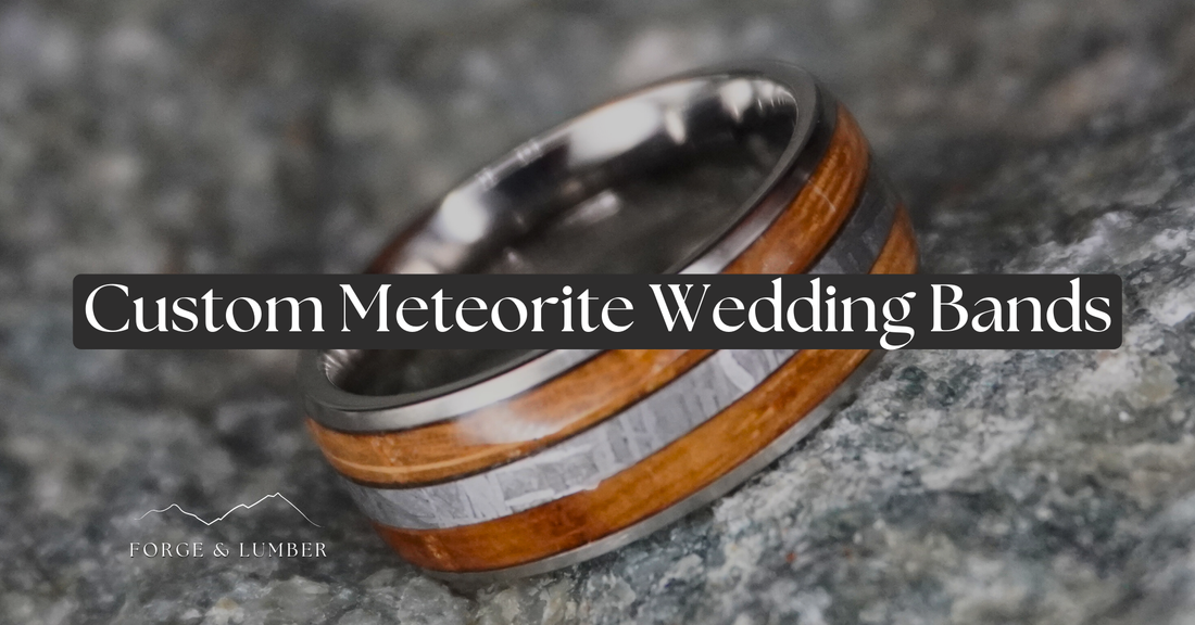 Celestial Love: How Custom Meteorite Wedding Bands Are Redefining Romance