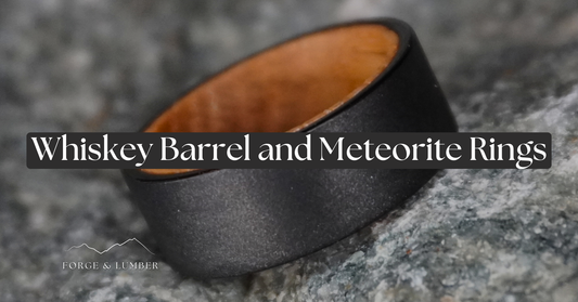 Unveiling the Magic: How Whiskey Barrel and Meteorite Rings Are Redefining Wedding Bands