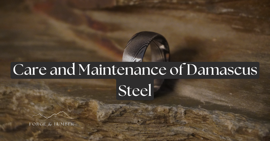 The Art of Eternity: Mastering the Care of Damascus Steel Wedding Rings