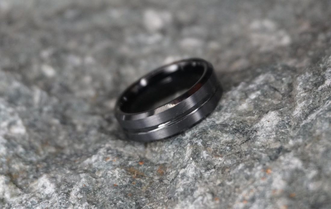 Black Wedding Rings