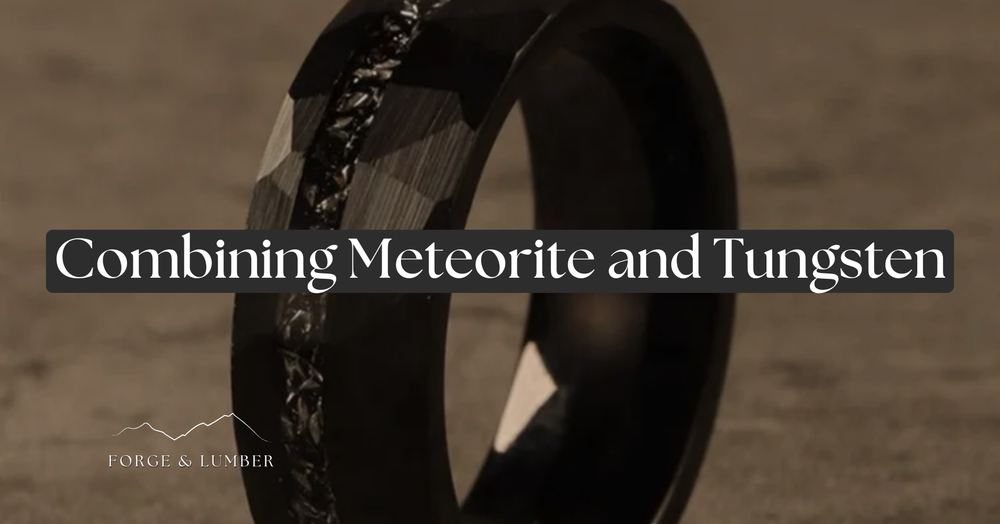 Meteorite rings – Forge & Lumber