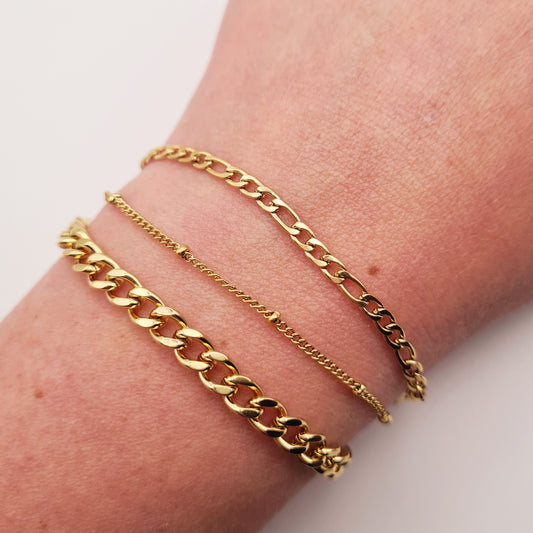 Gold Beaded Bracelet