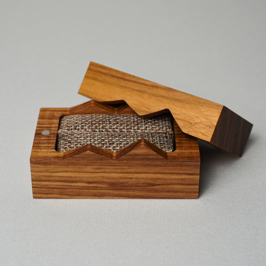Forge & Lumber Wooden Wedding Ring Box