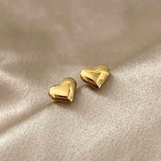 Heart Stud Earrings