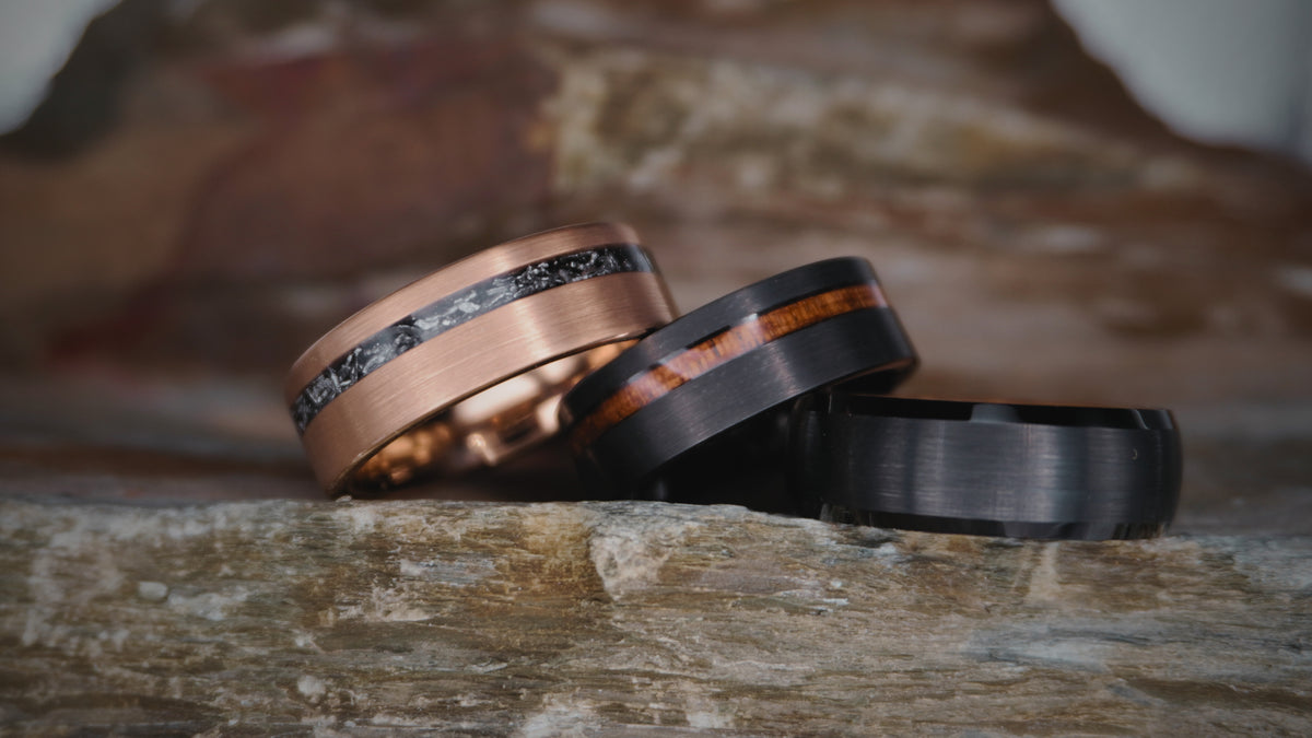 Forge Large Rings Forge & Lumber: Crafting One-of-a-Kind Unique Wedding Rings – Forge and ...